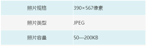 照片要求 照片要求